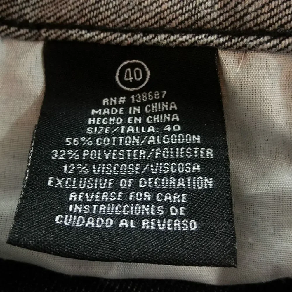 (3/$20) Hova grey denim five pocket shorts